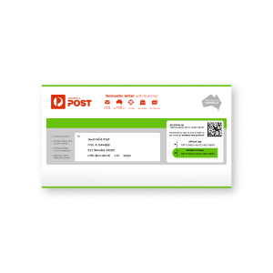 Domestic Letter with Tracking Prepaid Envelope Small (DL Max)